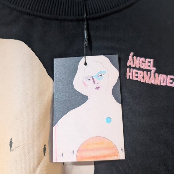 Zara | ÁNGEL HERNÁNDEZ PRINT SWEATSHIRT - Picture 6 of 8